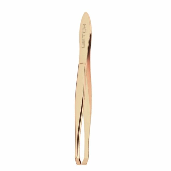 Pinza Depilación Dorada