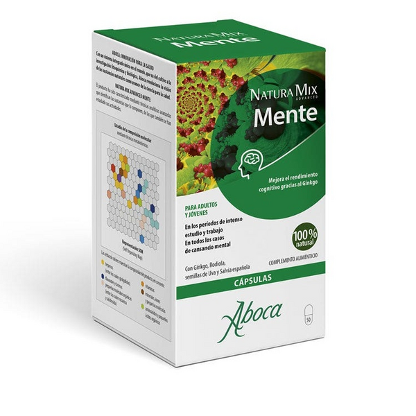 Aboca Natura Mix Advanced Mente 50 Cápsulas