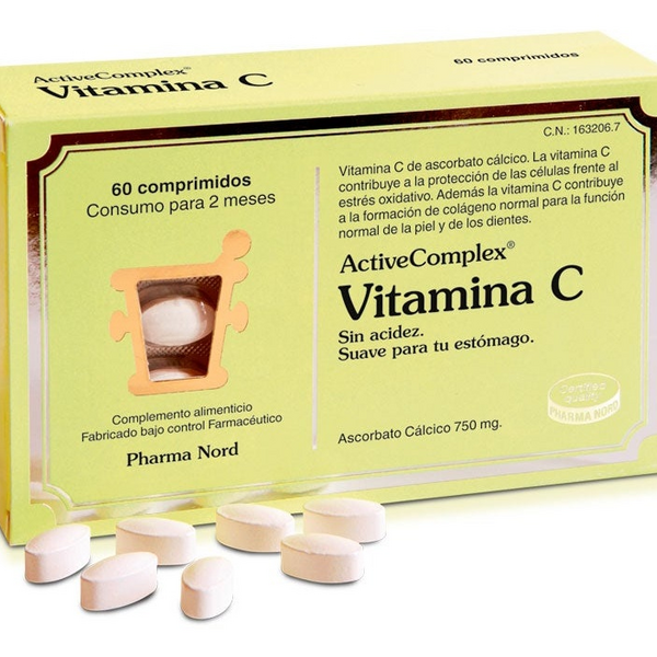 Pharma Nord ActiveComplex Vitamina C Acido Ascórbico 60 Comprimidos