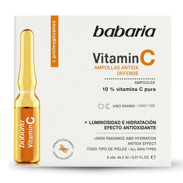 Babaria Ampollas Faciales Vitamina C 5 uds