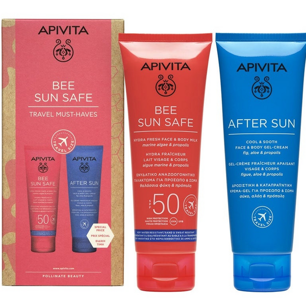 Apivita Suncare Bee Sun Safe Leche Solar Cara y Cuerpo SPF50 + After Sun