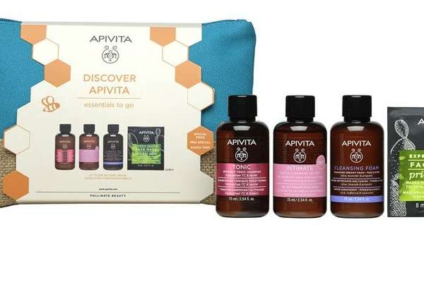 Apivita Champú Mujer + Higiene Íntima + Crema-Espuma Limpiadora + Mascarilla Higo