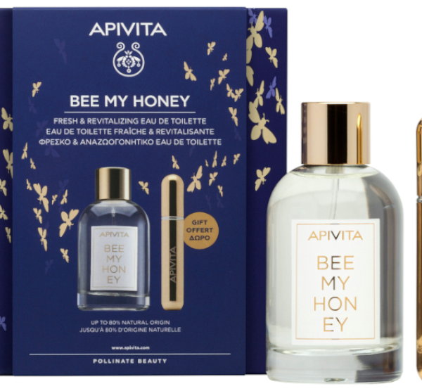 Apivita Eau de Toilette Bee My Honey 100 ml + Perfume Spray 8 ml