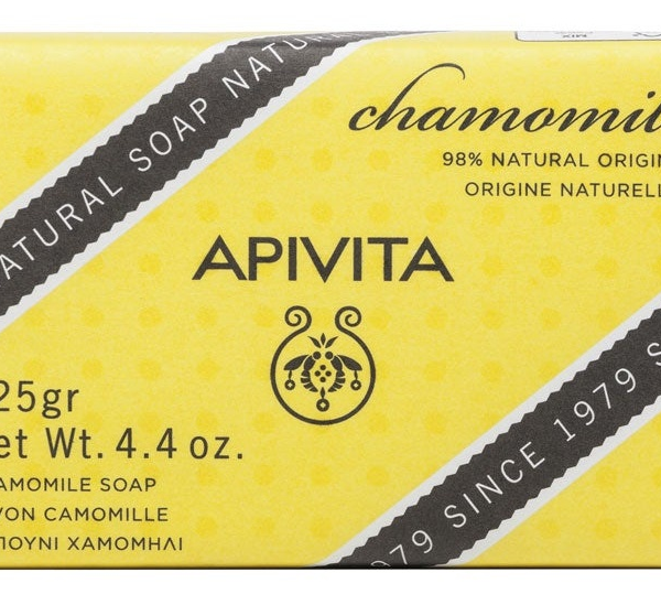 Apivita Jabón Natural con Camomila 125 gr
