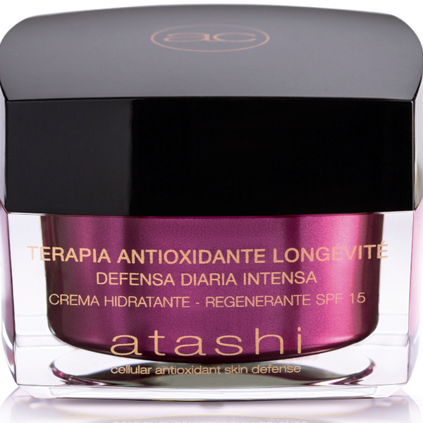 Atashi Crema Hidratante Regenerante Antioxidant Skin Defense SPF15 50 ml