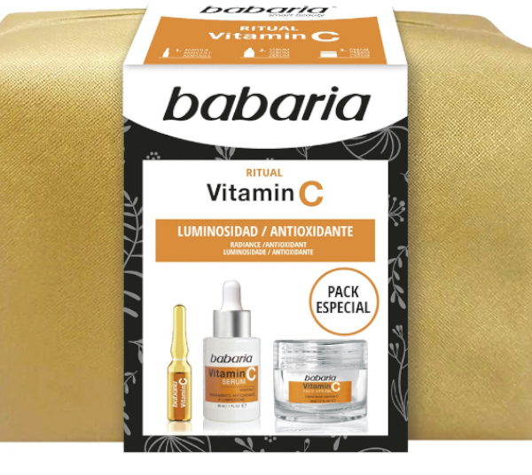 Babaria Vitamina C Sérum 30 ml + Crema 50 ml + Ampolla 1 ud