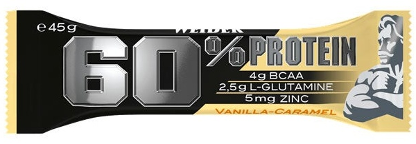 Weider Barrita 60% Protein Bar Vainilla-Caramelo 1 ud 45 gr
