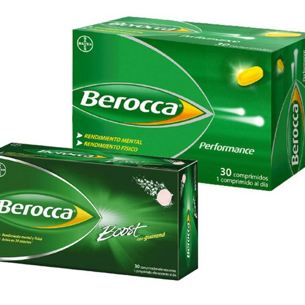 Berocca Performance Vitaminas y Rendimiento 30 Comprimidos + Boost 30 Comprimidos FORMATO AHORRO