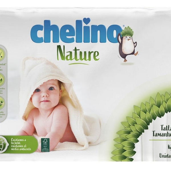 Chelino Nature Pañales Talla 3 4-10Kg 36 Uds