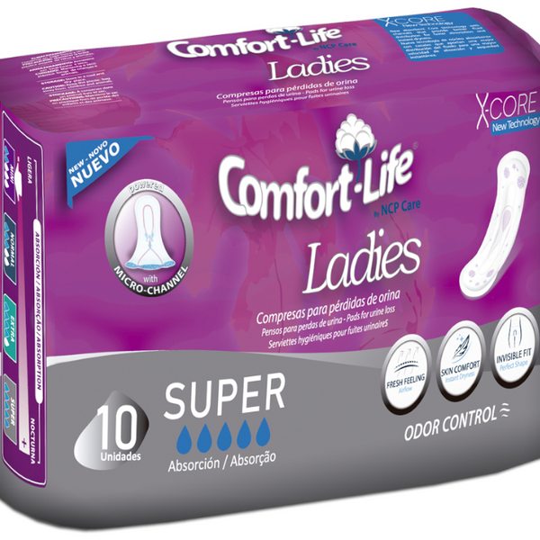 Comfort Life Compresa Super Ladies 10 Uds