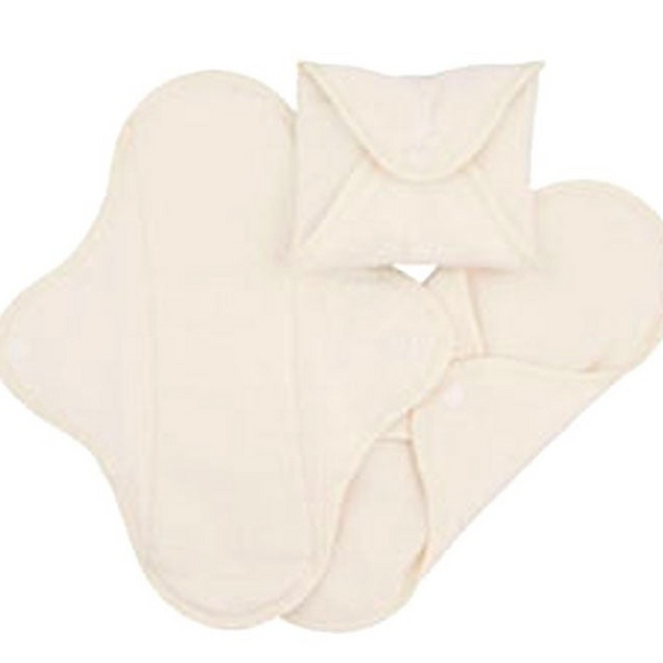 Imsevimse Compresa Día Reutilizable Blanco 3 Uds