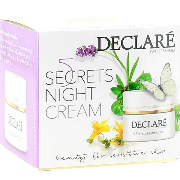 Declare Crema Calmante y Regeneradora Noche Declaré 5 Secrets Night 50 ml