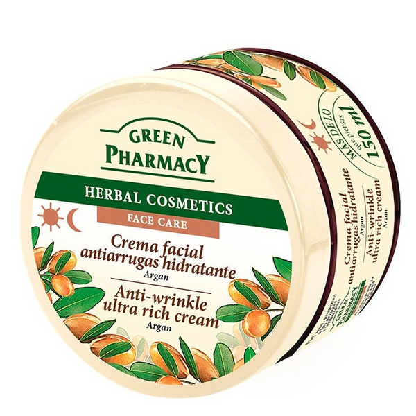 Greenpharmacy Crema Facial Antiarrugas con Argán 150 ml