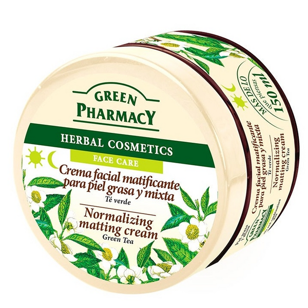 Greenpharmacy Crema Facial Matificante con Té Verde 150 ml