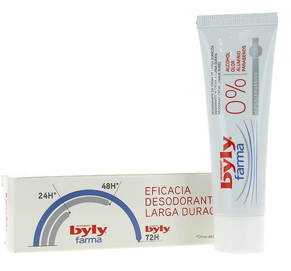 Byly Desodorante en Crema Larga Duración 30 ml