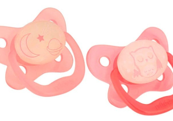Dr Browns Chupete Nocturno 6-18m 2 uds Rosas