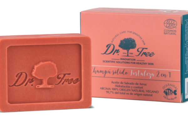 Dr. Tree Champú Sólido 2 en 1 Fortaleza 75 gr
