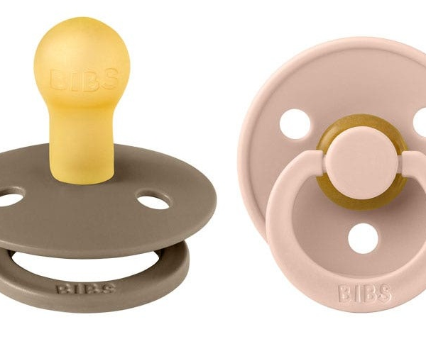 Bibs Chupetes Colours Dark Oak/Blush 6-18m 2 uds