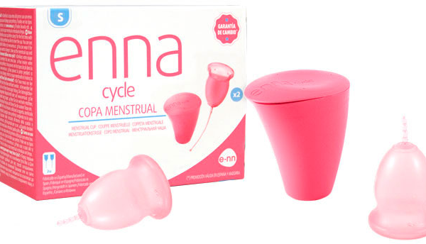 Enna Cycle Copa Menstrual Talla S 2 uds + Esterilizador