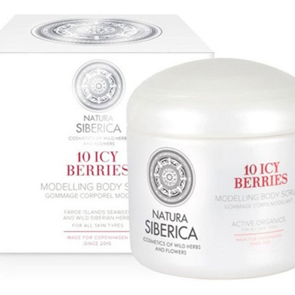 Natura Siberica Exfoliante Corporal Modelador Bayas del Hielo 370 ml