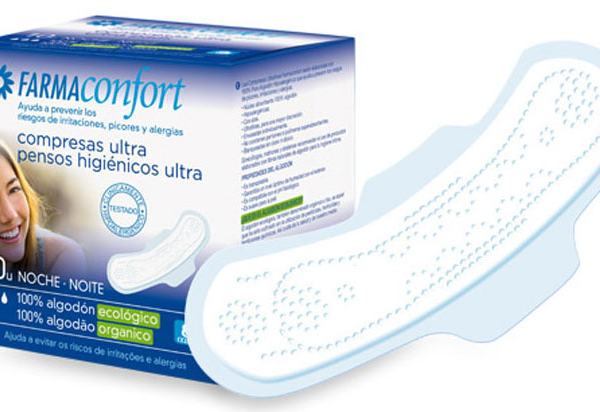 Farmaconfort Compresa Noche con Alas 10 uds