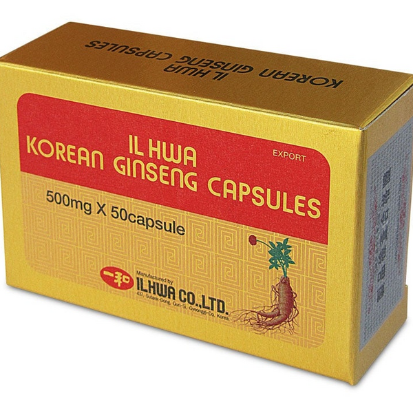IL HWA Ginseng Coreano 50 Cápsulas