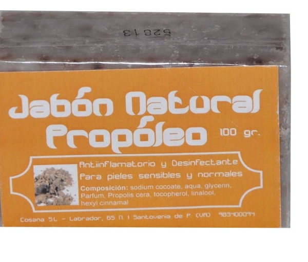Jabon Natural Propoleo 100 gr