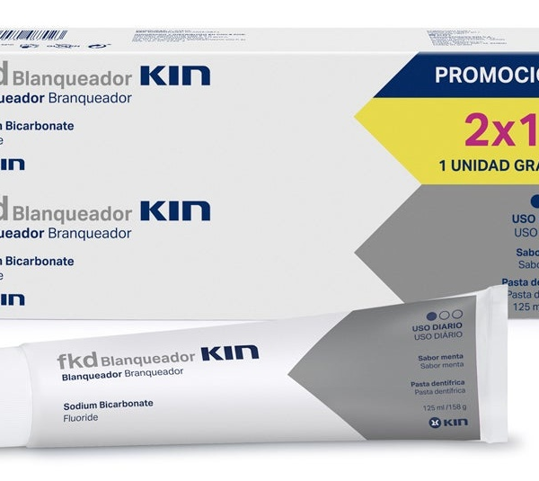 Kin Pasta Dental Blanqueadora 2x125 ml