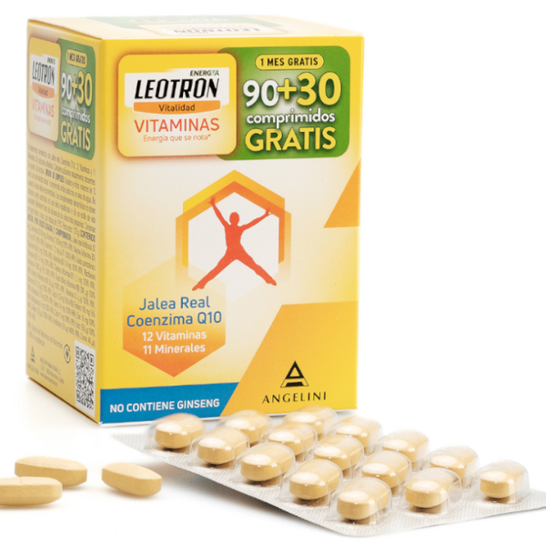 Leotron Vitaminas 90+30 Comprimidos
