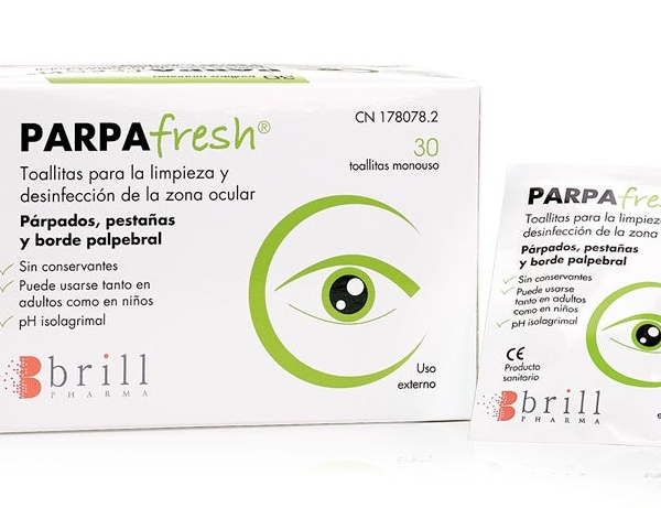 Brill Pharma Parpafresh Limpieza Ocular Párpados y Pestañas 30 Toallitas