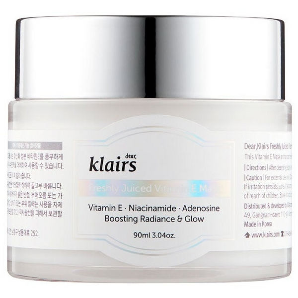 Klairs Mascarilla de Vitamina E Freshly Juiced 90 ml