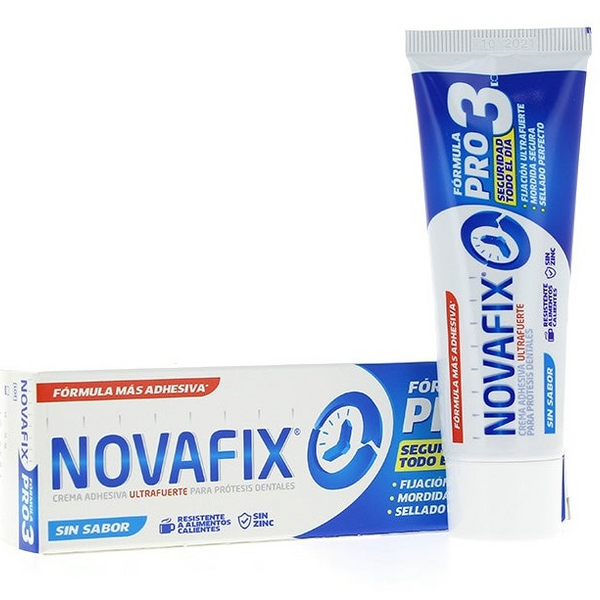 Novafix Pro3 Crema Adhesiva Sin Sabor 50 gr