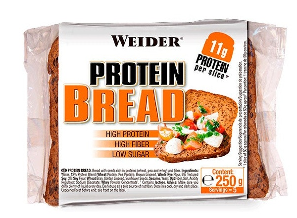 Weider Pan de Proteínas 250 gr