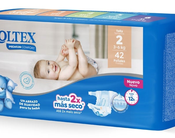Moltex Pañales Premium Comfort Talla 2 3-6kg 42 Uds
