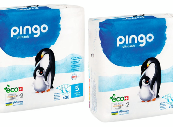 Pingo Pañales Ecológicos Junior T5 (12-25 kg) 2x36 uds