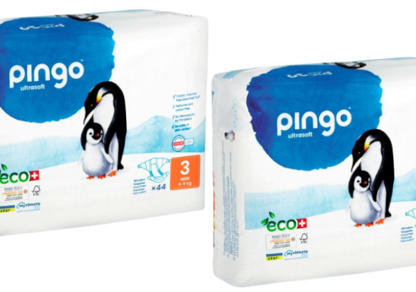 Pingo Pañales Ecológicos Midi T3 (4-7 kg) 2x44 uds