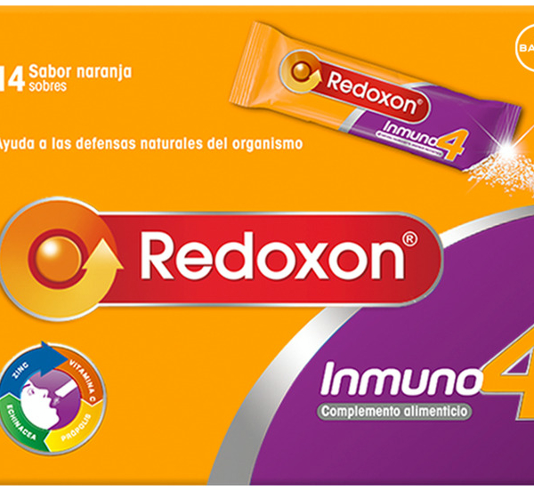 Redoxon Inmuno 4 Vitaminas y Defensas 14 Sobres