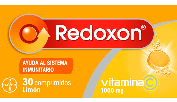 Redoxon Vitamina C y Defensas 1000mg 30 Comprimidos Limón