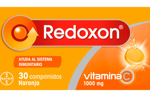 Redoxon Vitamina C y Defensas Efervescente Sabor Naranja 30 uds