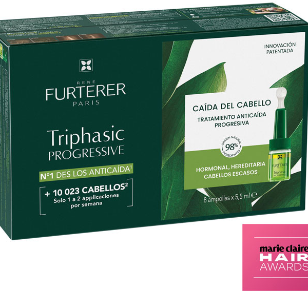René Furterer Triphasic Progressive Tratamiento Anticaída 8 uds