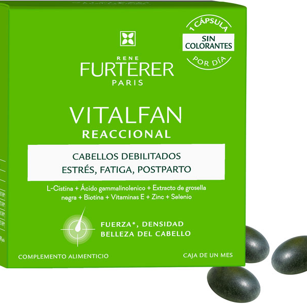 René Furterer Vitalfan Cápsulas Anticaída Reactiva 30 uds