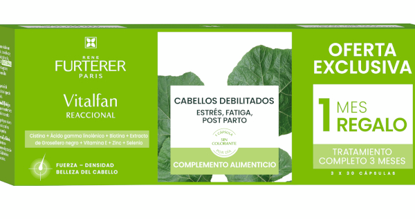 René Furterer Vitalfan Cápsulas Anticaída Reactiva 90 uds