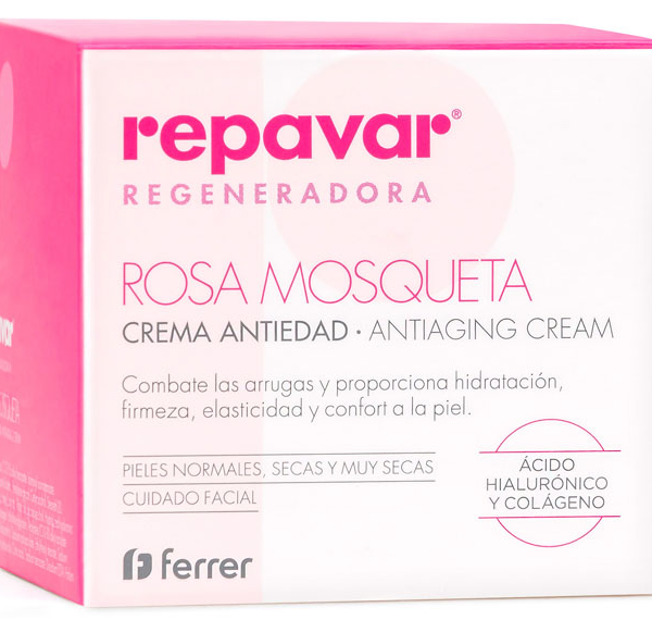 Repavar Crema Regeneradora Antiedad Rosa de Mosqueta 50 ml
