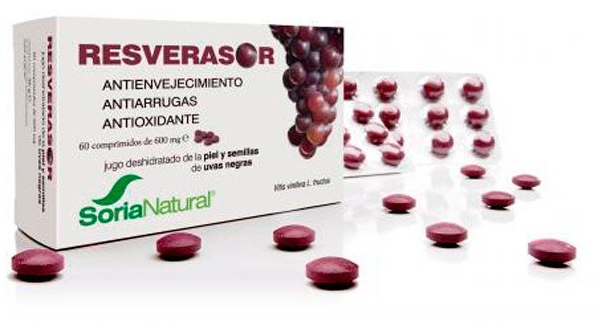 Soria Natural Resverasor 60 Comprimidos de 600 mg