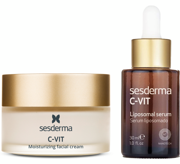 Sesderma C-Vit Sérum Liposomal 30 ml + Crema Facial Hidratante 50 ml