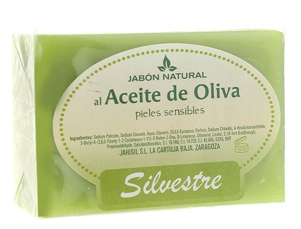Silvestre Jabón Natural Aceite de Oliva Pieles Sensibles 100 gr