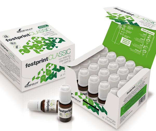 Soria Natural Fost Print Classic Frutas del Bosque 20 Viales x 15 ml