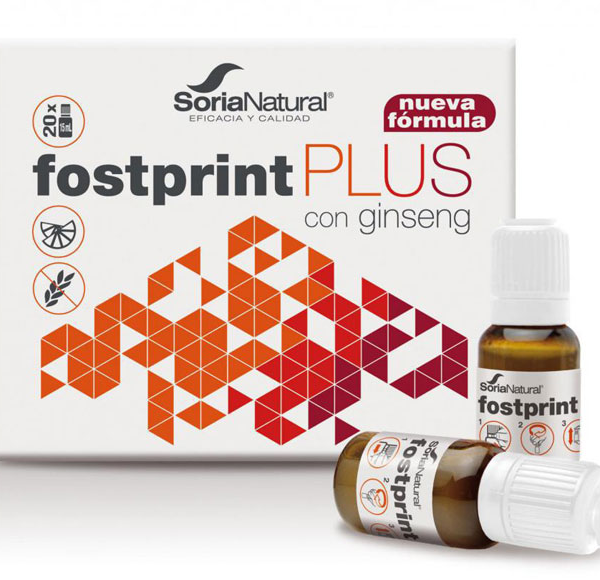 Soria Natural Fostprint Plus Sabor Naranja 20 Viales