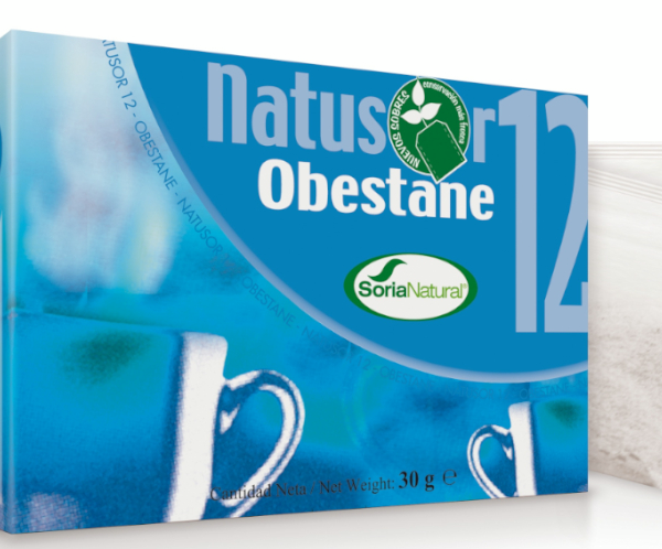 Soria Natural Natusor 12 Obestane Infusión 20 Bolsitas