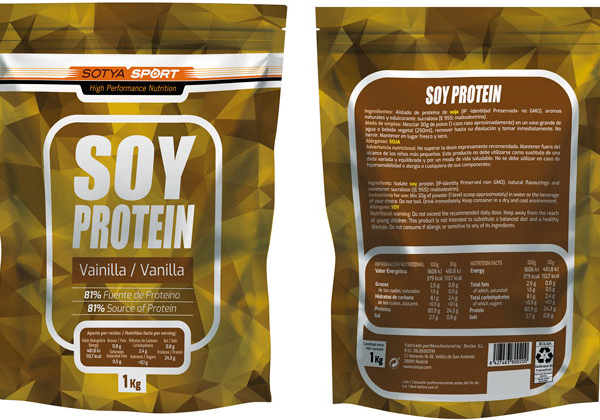 Sotya Soy Proteína Vainilla Doypack 1 Kg